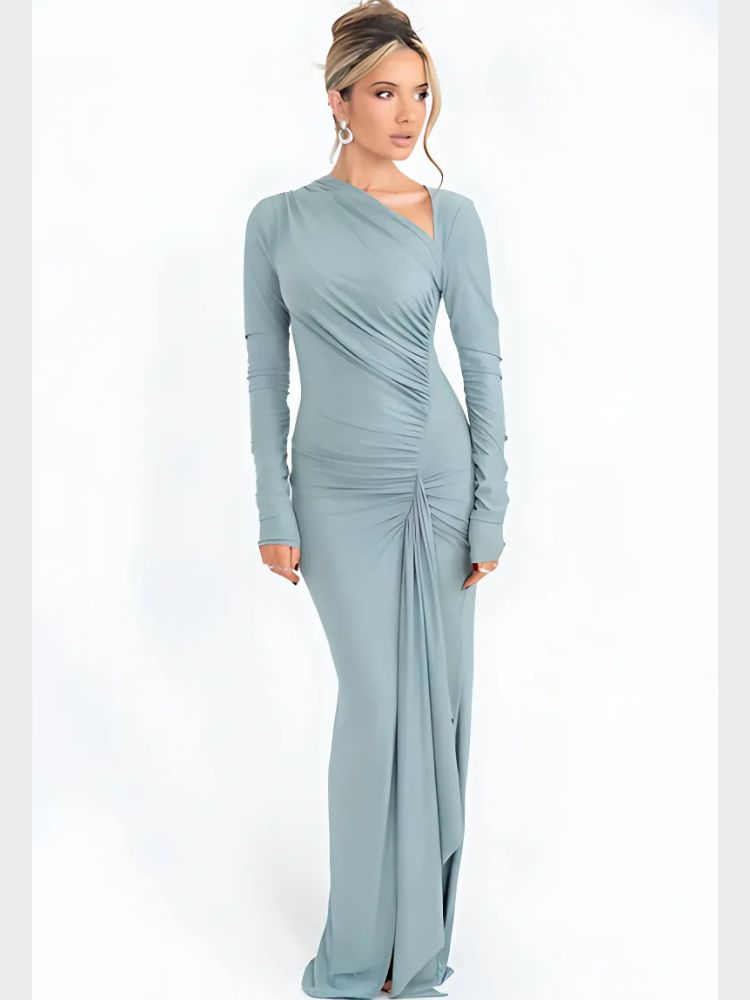cue blue dress Figureknit Cue Dress