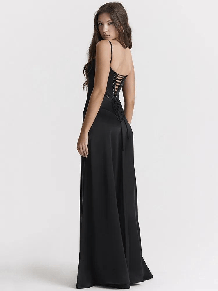 angelina maxi dress black The Angelina Maxi Dress